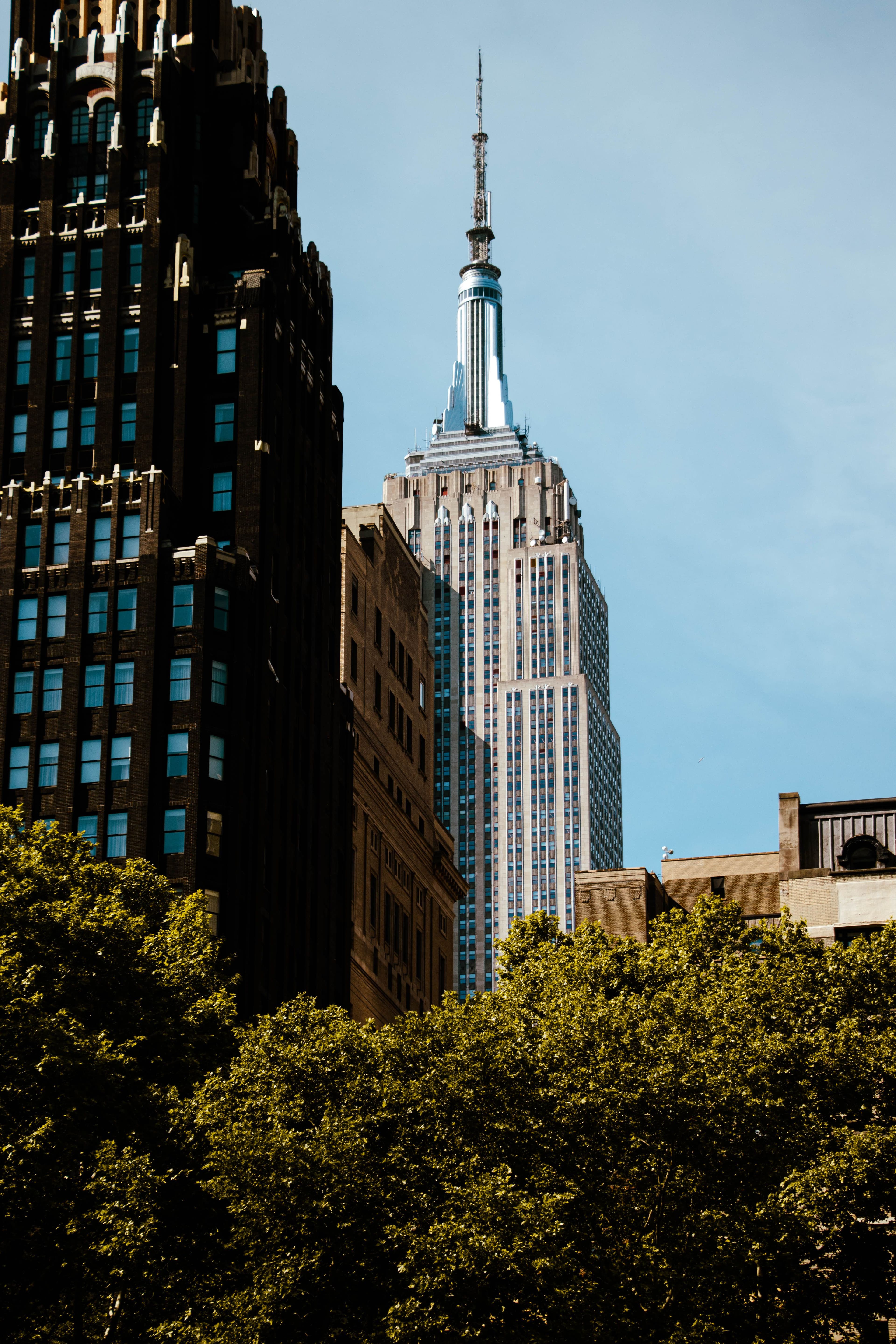 Empire State Building rising above Midtown Manhattan